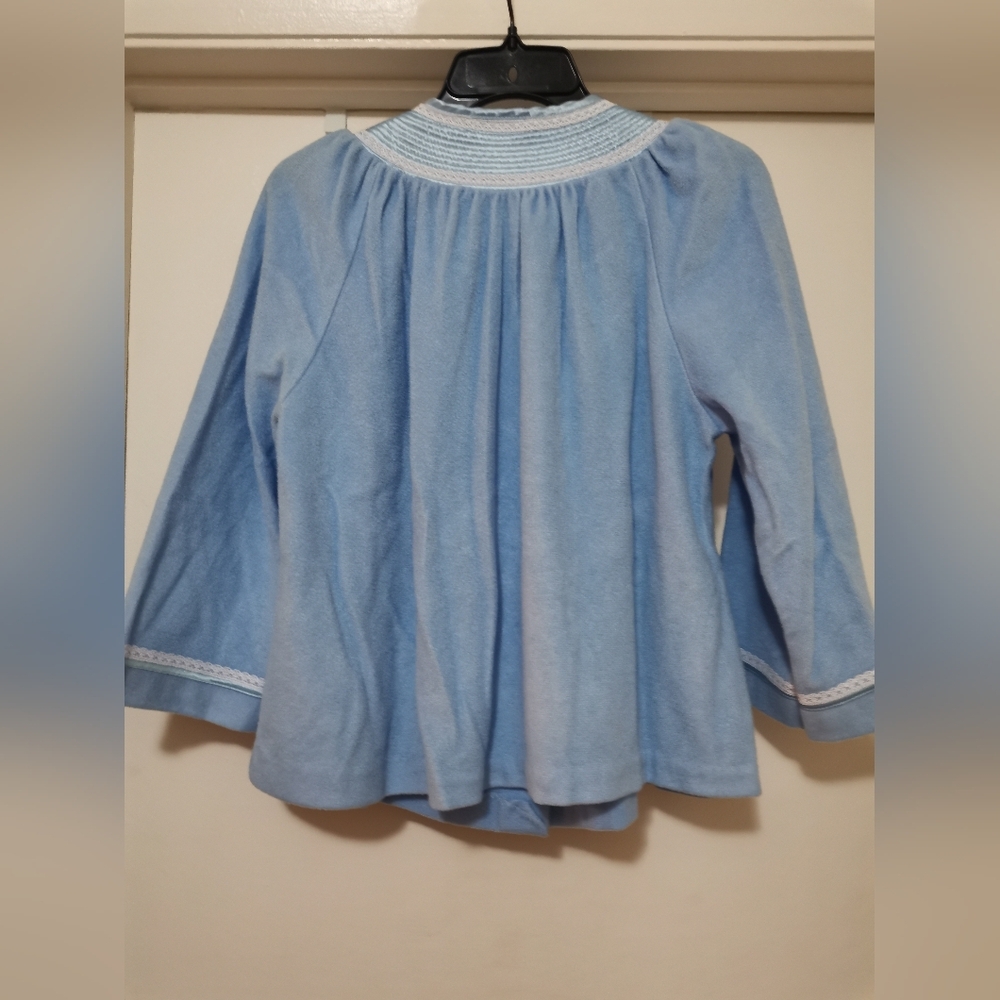 Vintage Appel Fleece Pajama Top M - Picture 2 of 4